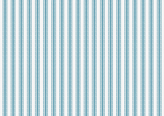 Lace Stripes, Electric Blue - Twist&Fit Roman Blind - Image 7
